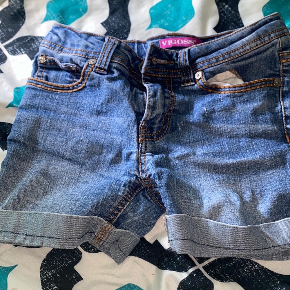 These are jeans shorts